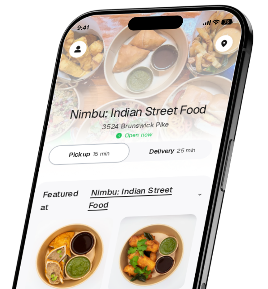 Nimbu: Indian Street Food app preview