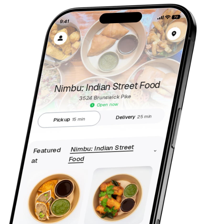 Nimbu: Indian Street Food app preview