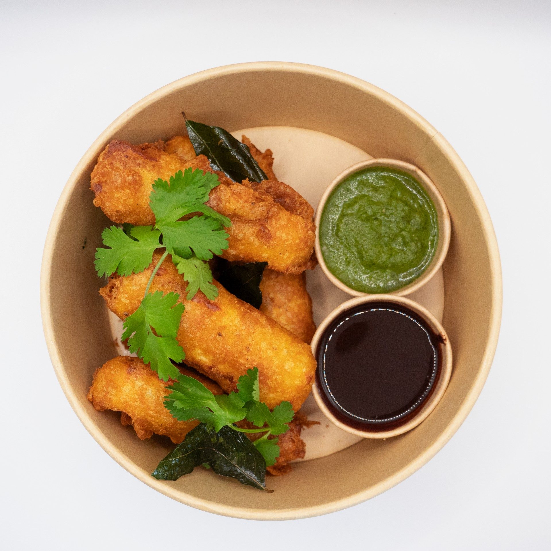 Paneer Pakoras.