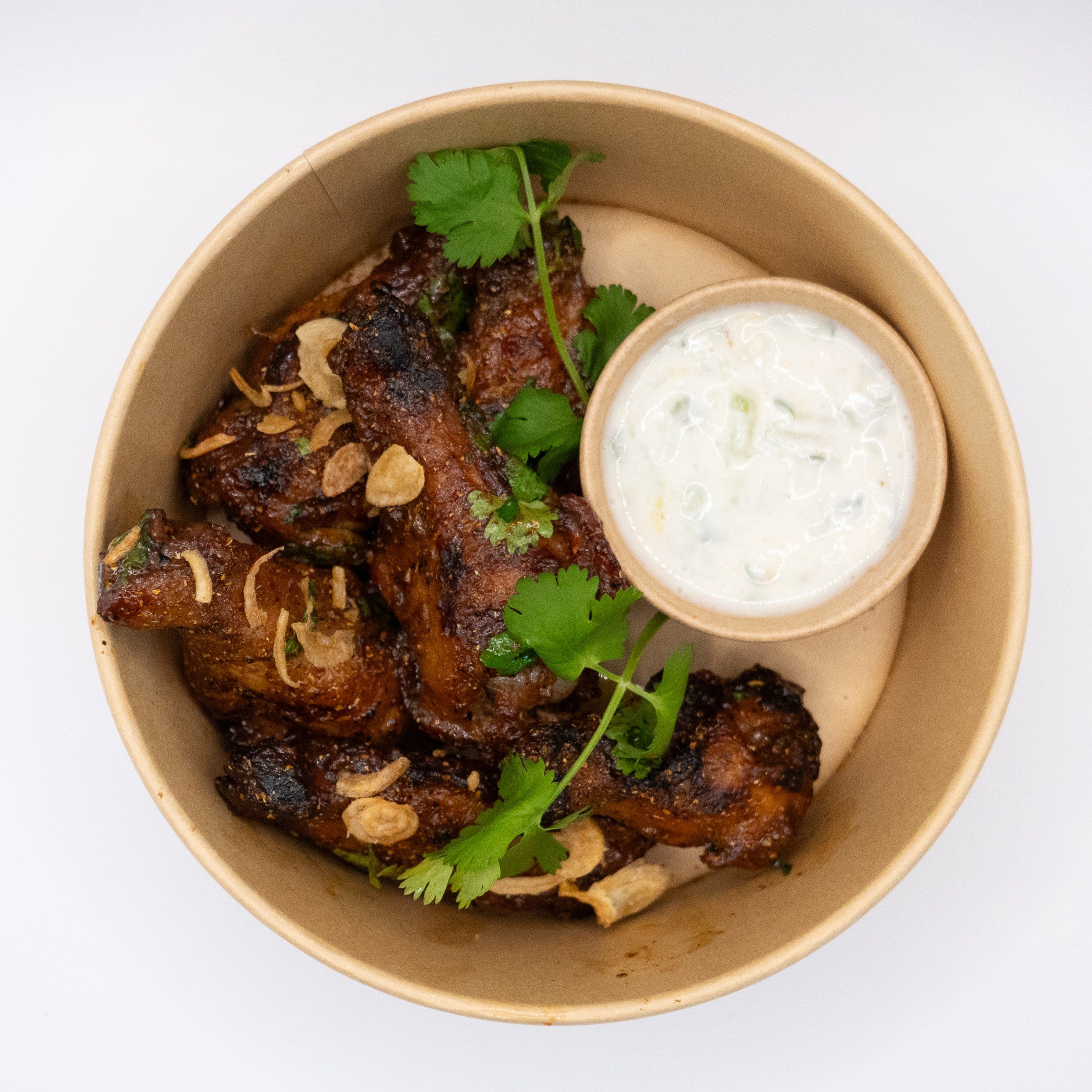 "Zabar-dust" Smoked Wings.
