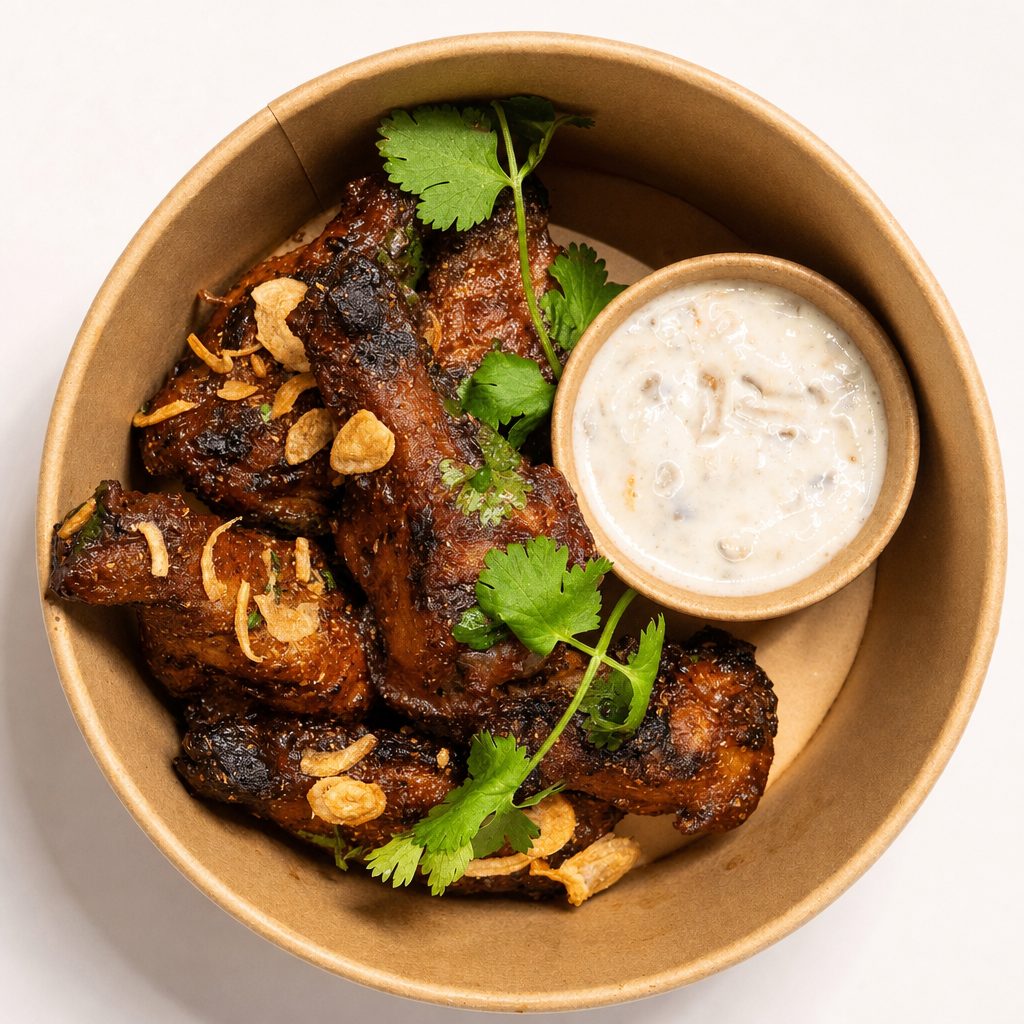 "Zabar-dust" Smoked Wings.