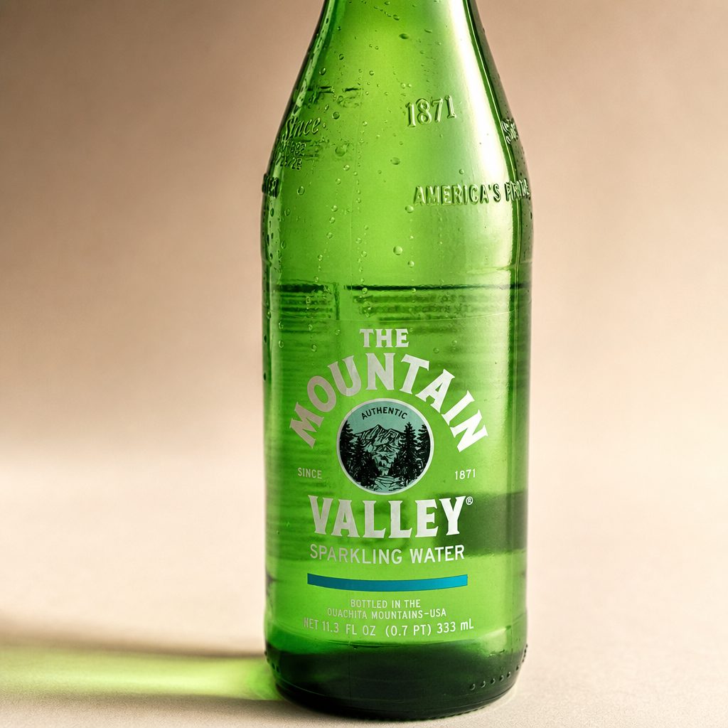 Mountain Valley Sparkling Water.