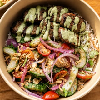 Lamb Kofta Rice Bowl